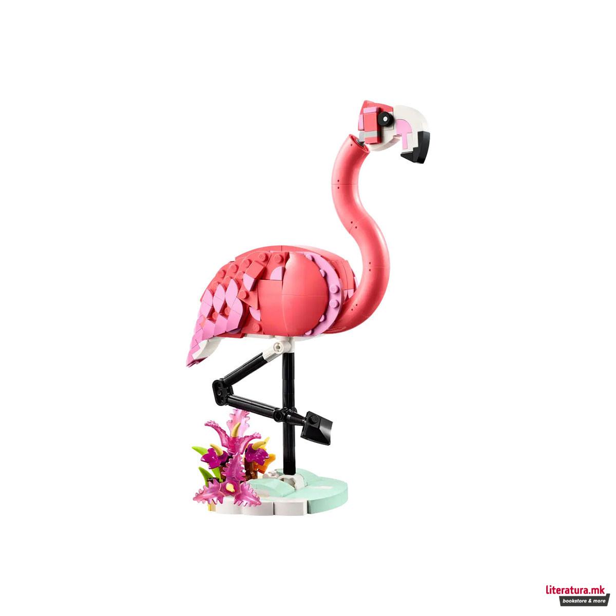 LEGO коцки, Creator 3in1, Wild Animals: Pink Flamingo 