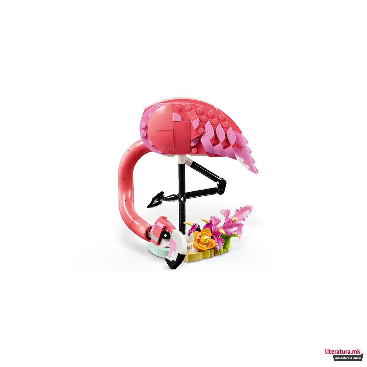 LEGO коцки, Creator 3in1, Wild Animals: Pink Flamingo 