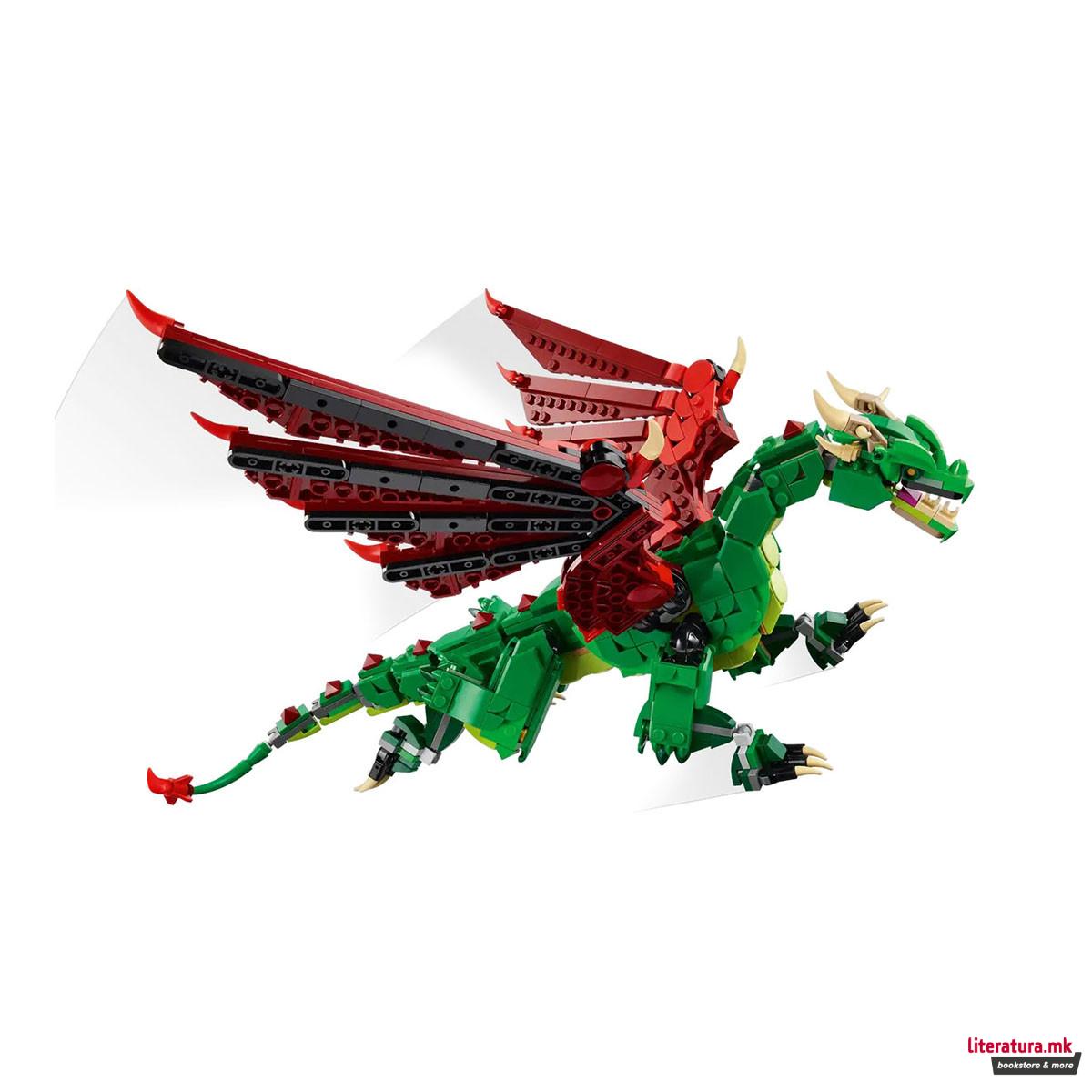 LEGO коцки, Creator 3in1, Medieval Dragon 
