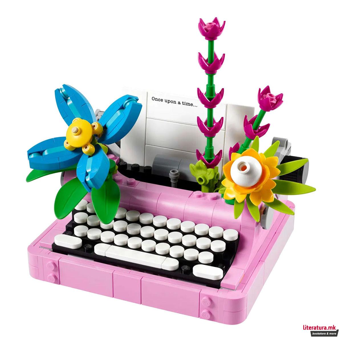 LEGO коцки, Creator 3in1, Typewriter with Flowers 