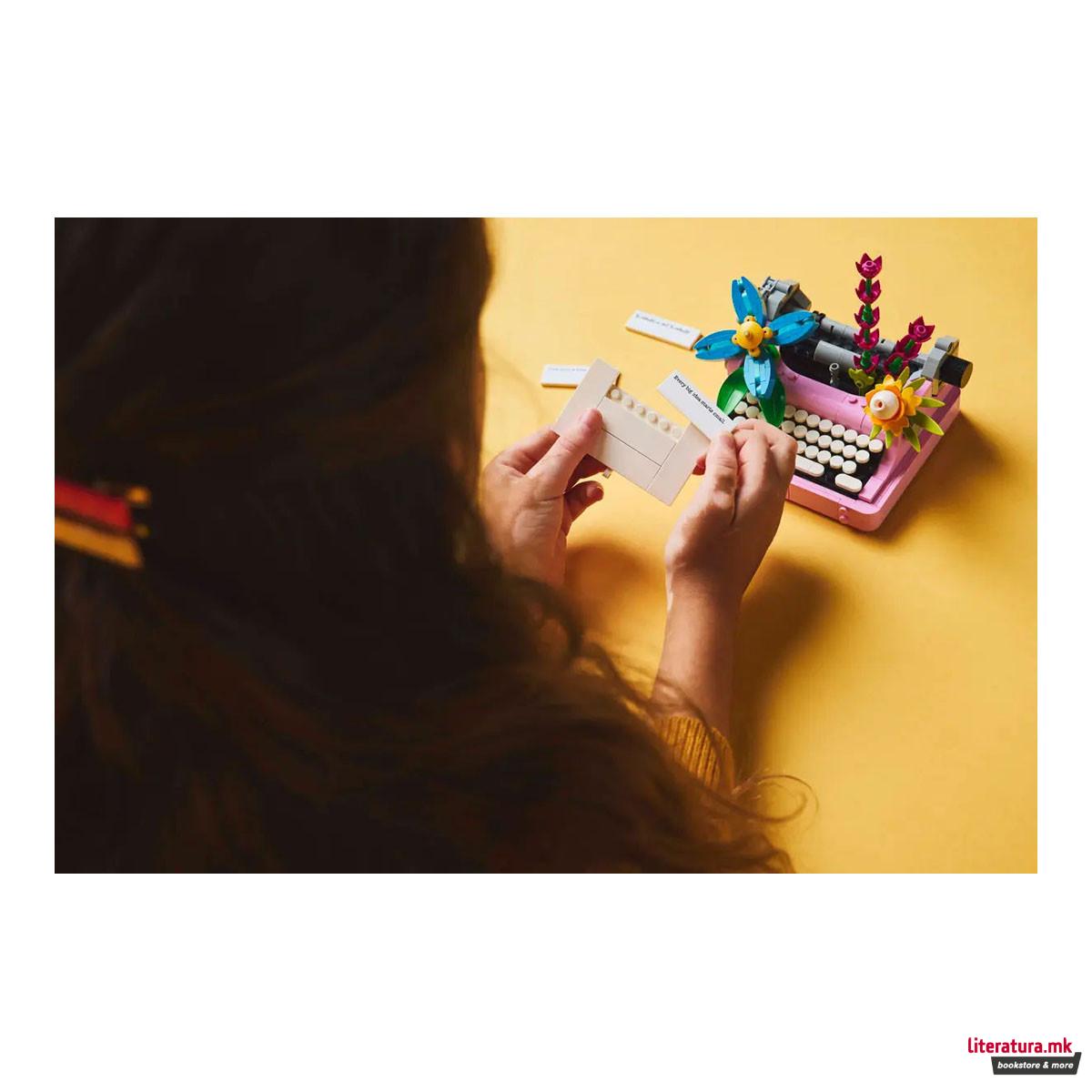 LEGO коцки, Creator 3in1, Typewriter with Flowers 