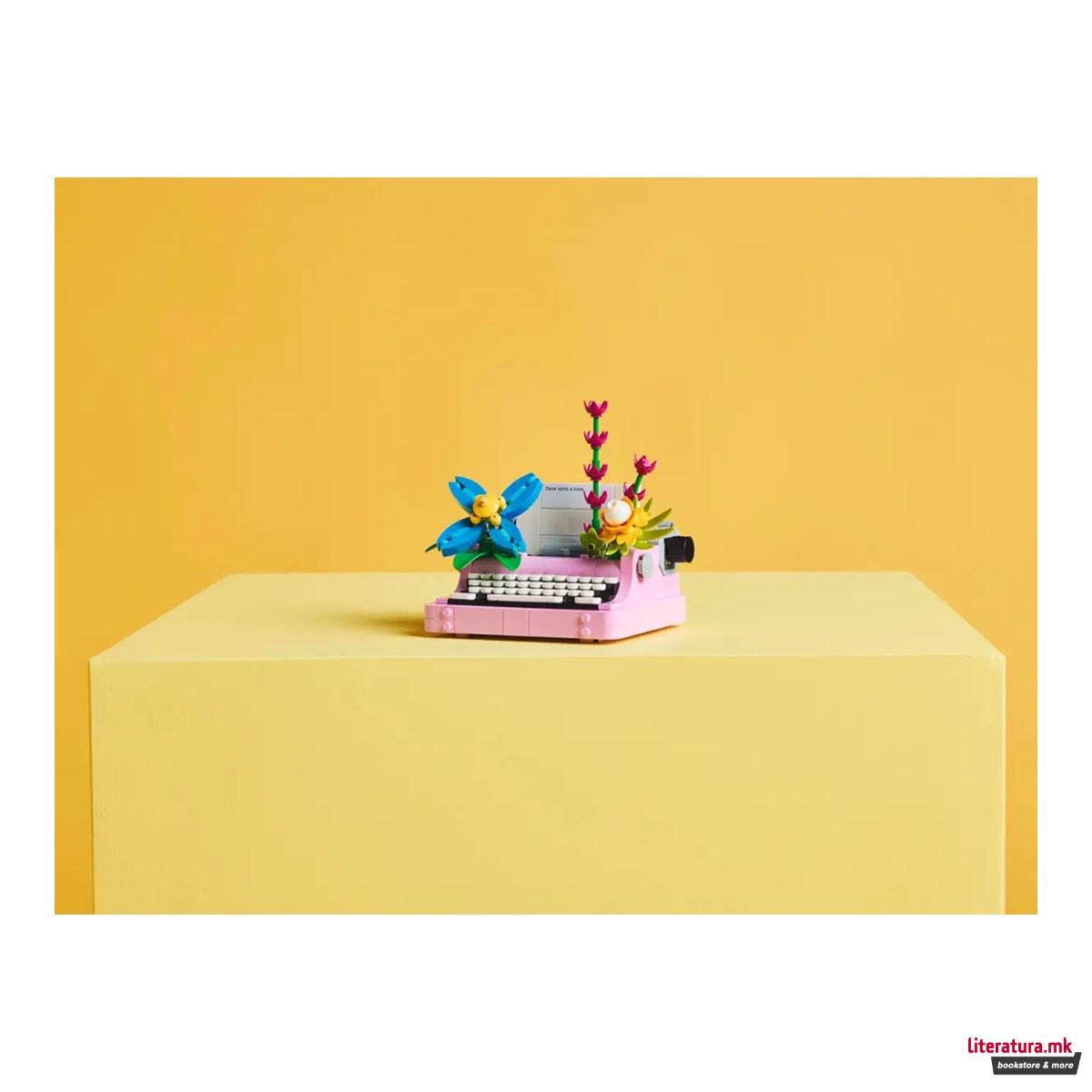LEGO коцки, Creator 3in1, Typewriter with Flowers 