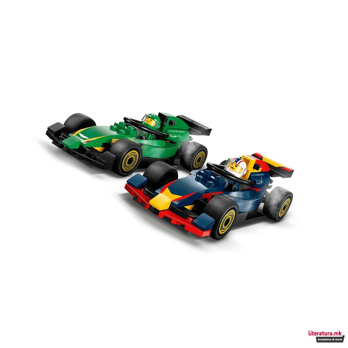 LEGO коцки, City, F1® Truck with RB20 & AMR24 F1® Cars 