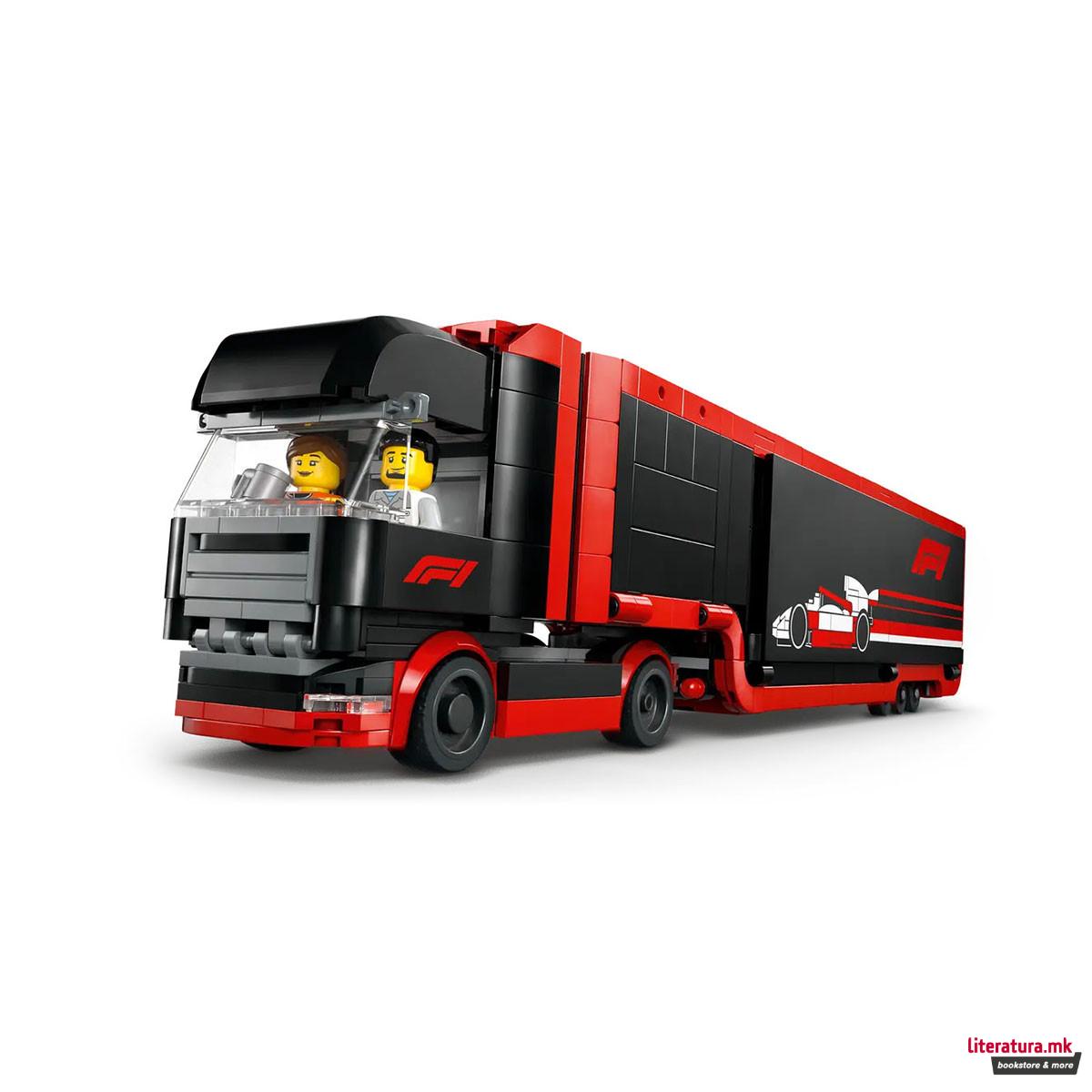 LEGO коцки, City, F1® Truck with RB20 & AMR24 F1® Cars 