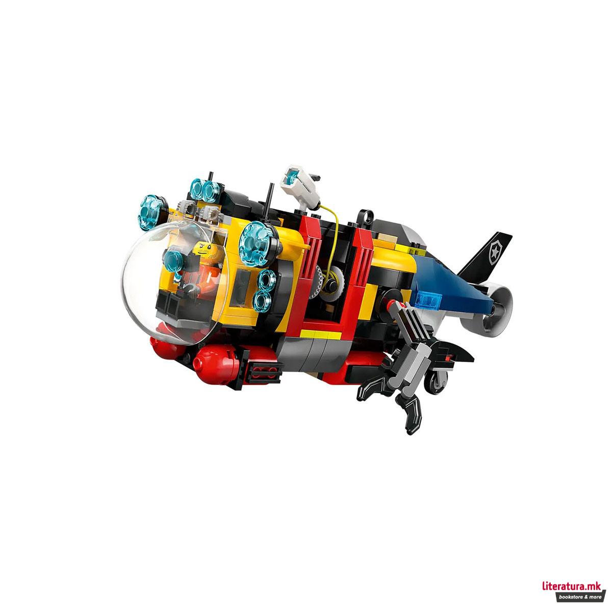 LEGO коцки, City, Helicopter, Fire Truck & Submarine Remix 