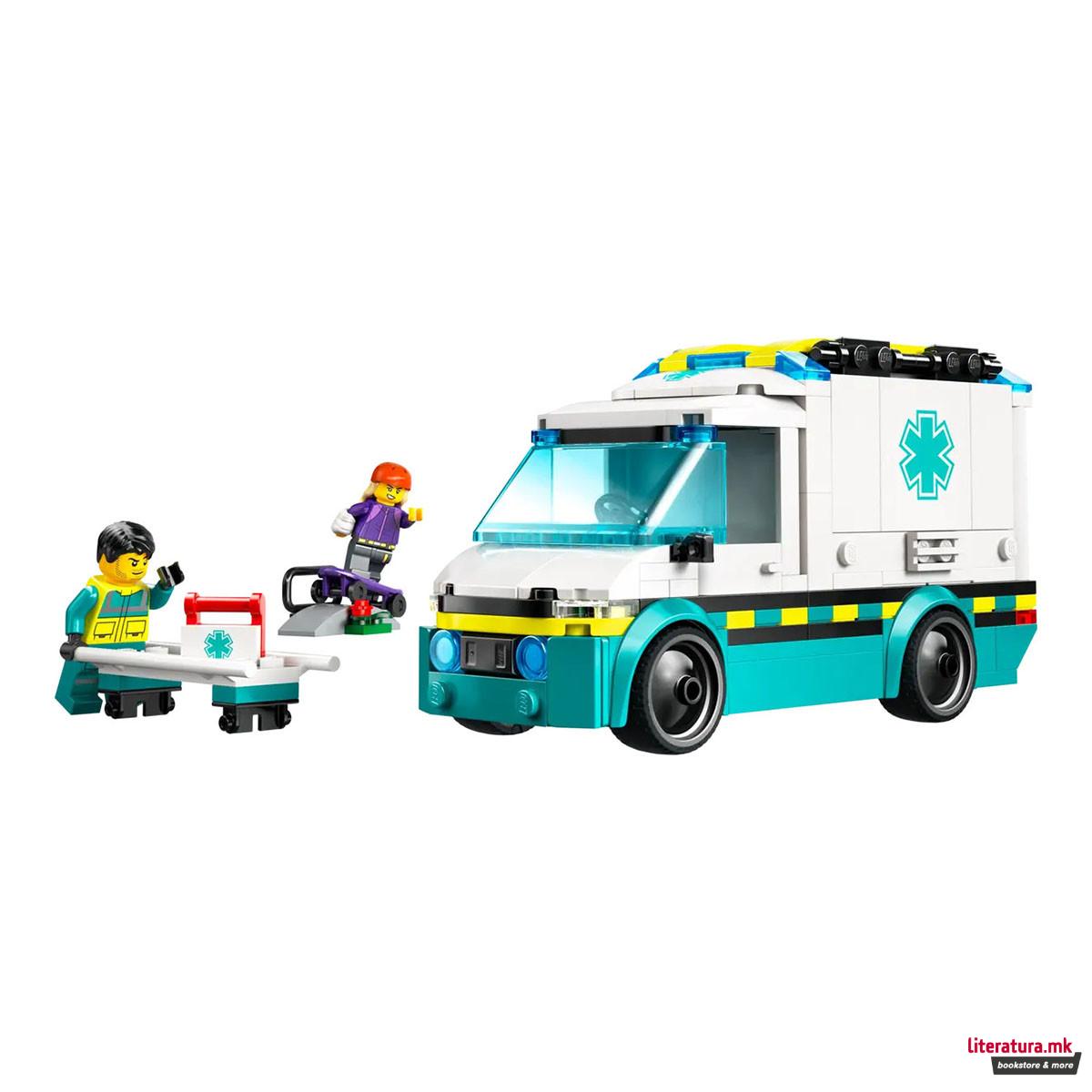 LEGO коцки, City, Emergency Ambulance 