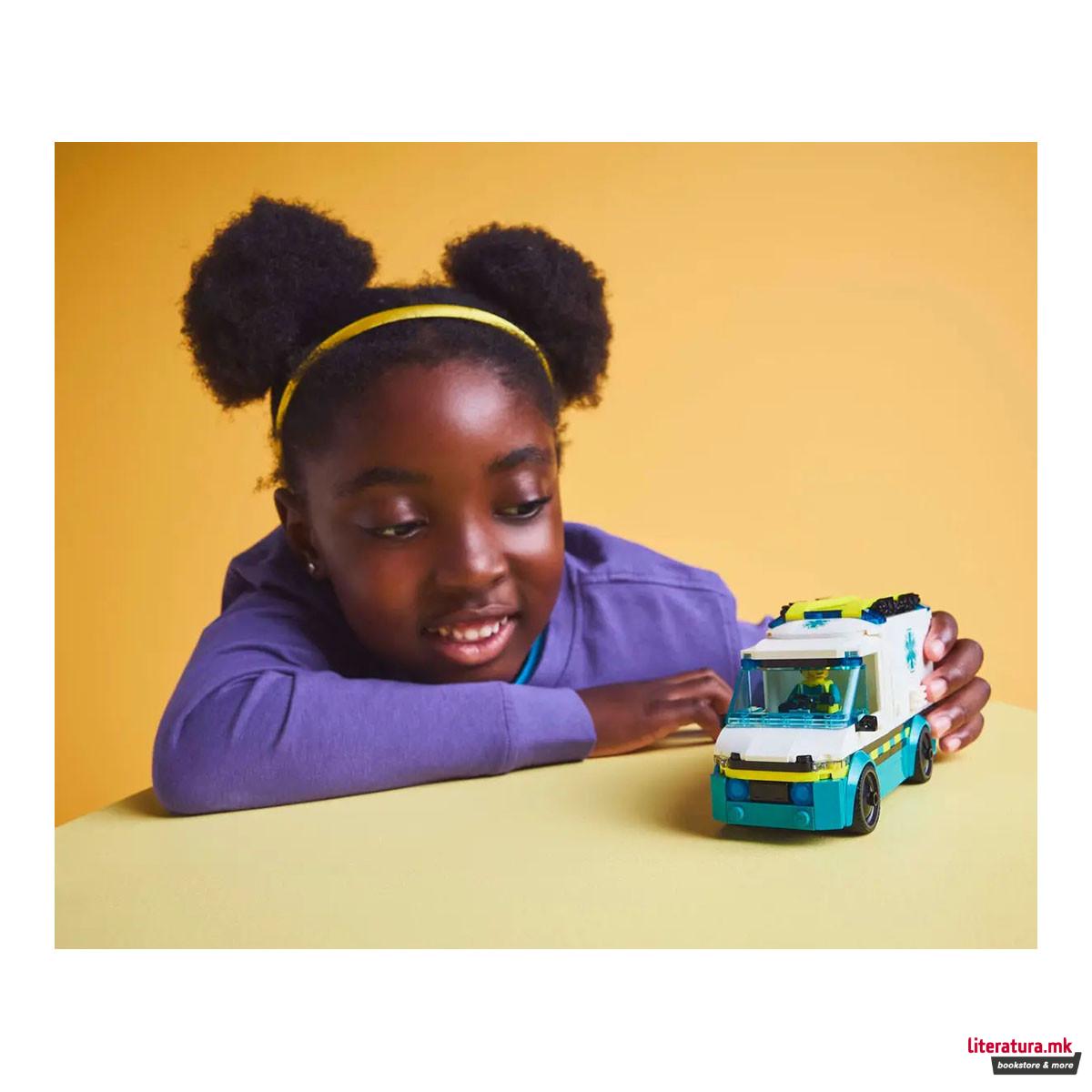 LEGO коцки, City, Emergency Ambulance 