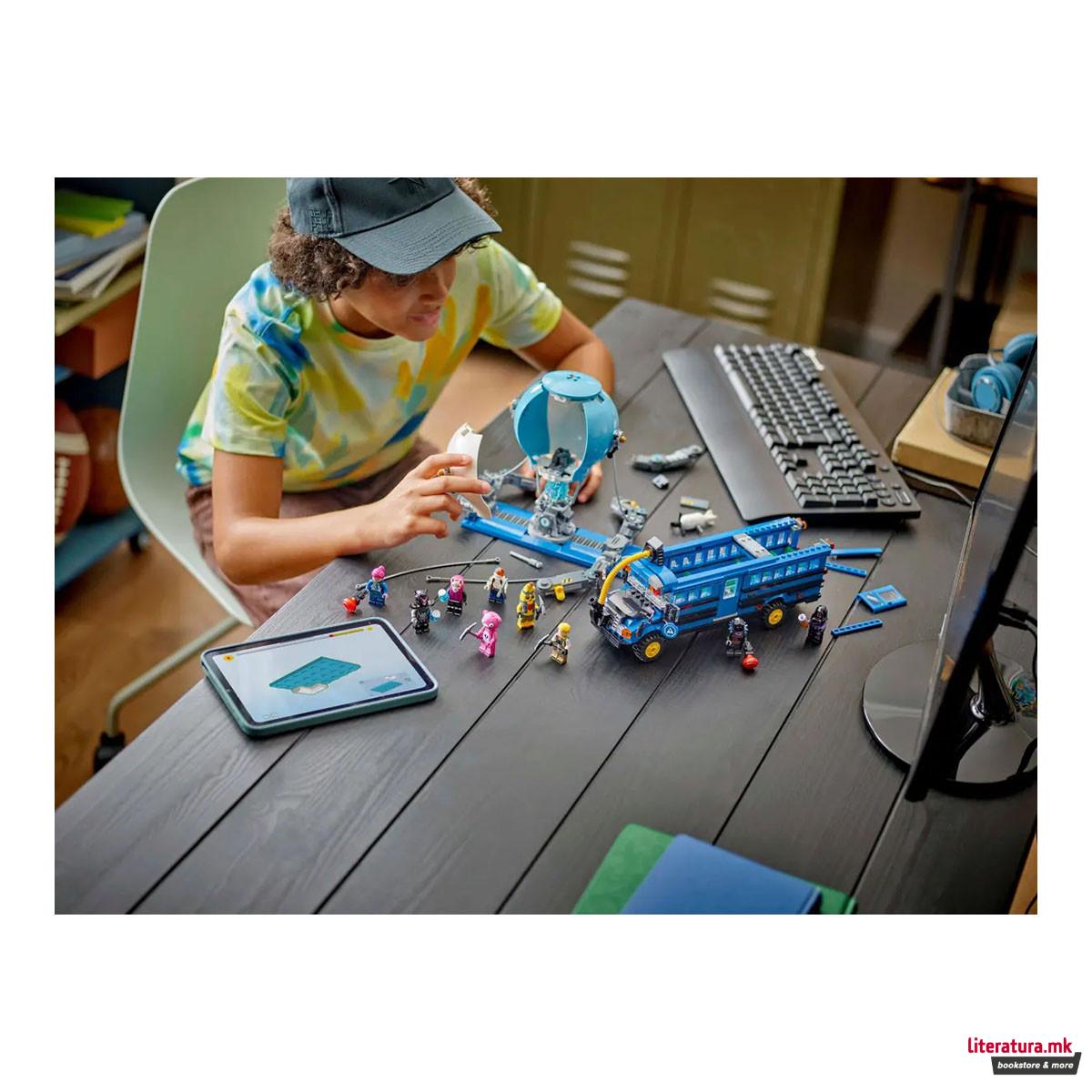 LEGO коцки, Fortnite, Battle Bus 