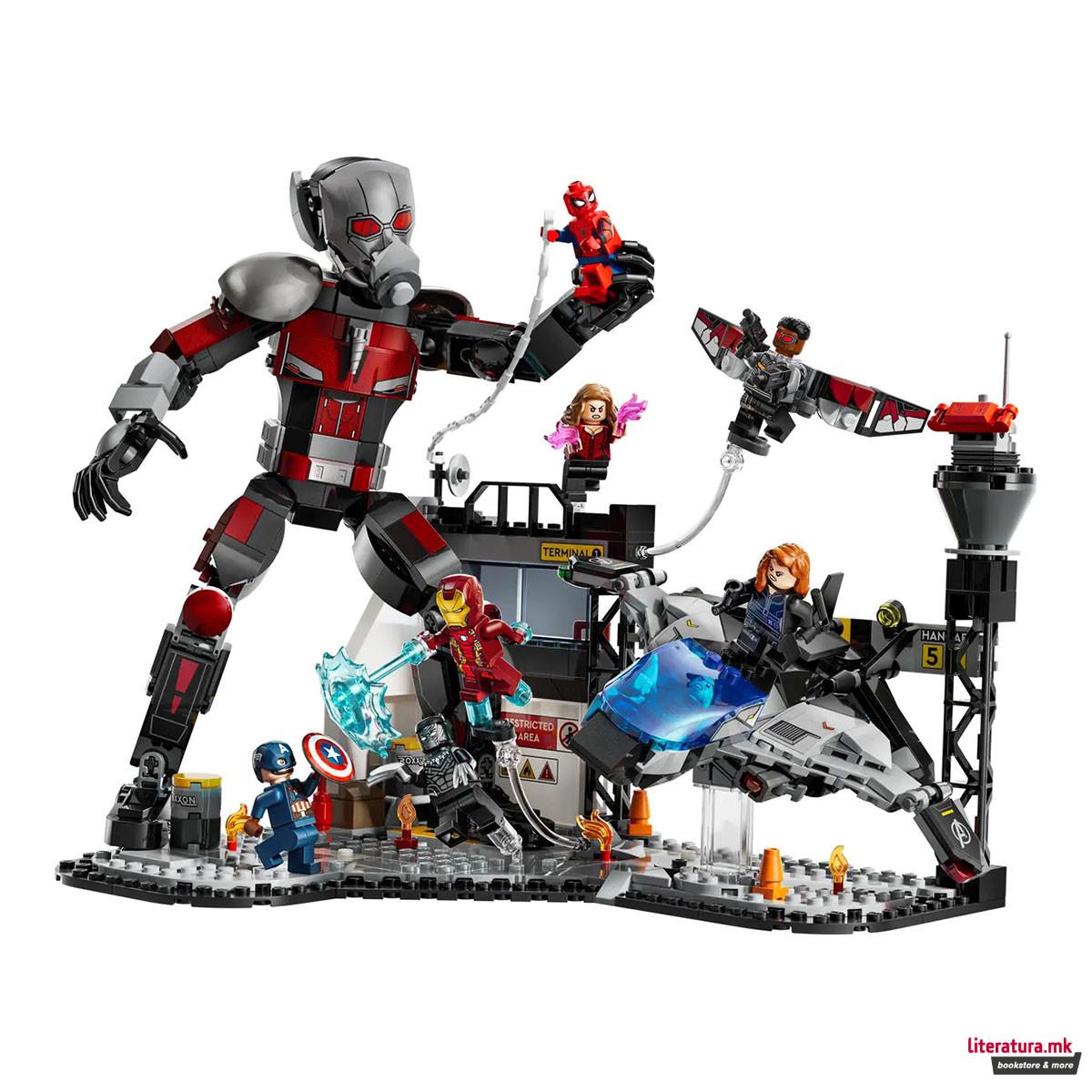 LEGO коцки, Marvel, Captain America: Civil War Action Battle 