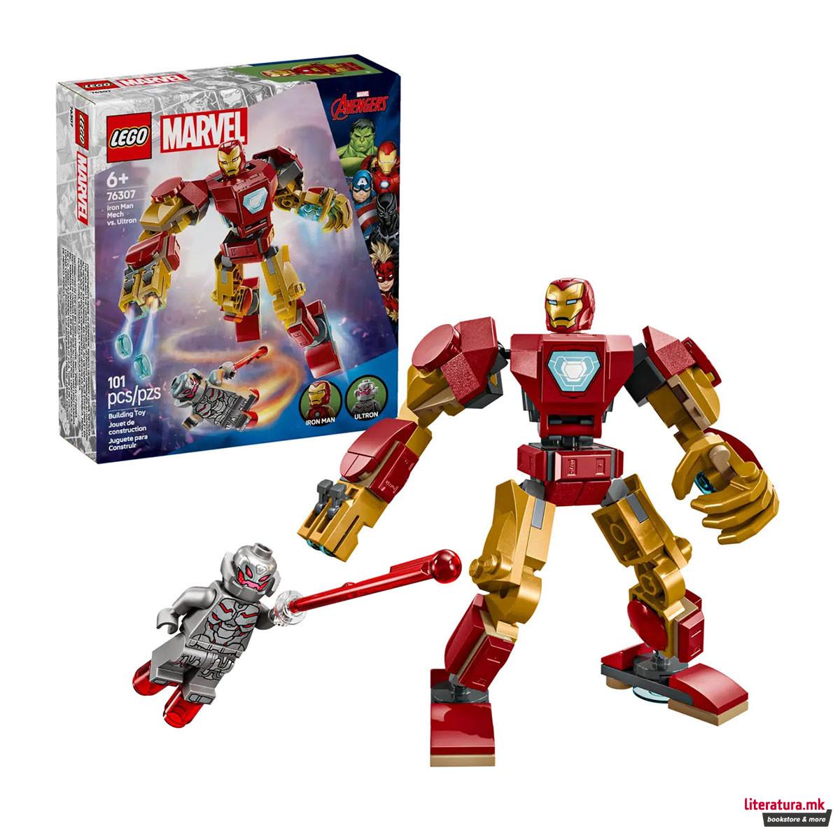 LEGO коцки, Marvel, Iron Man Mech vs. Ultron 
