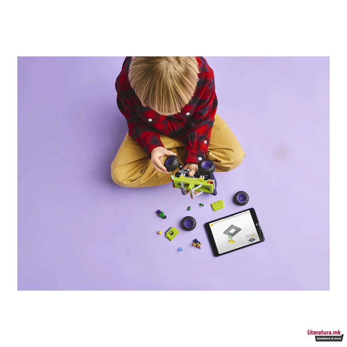 LEGO коцки, Marvel, The Hulk Truck vs. Thanos 