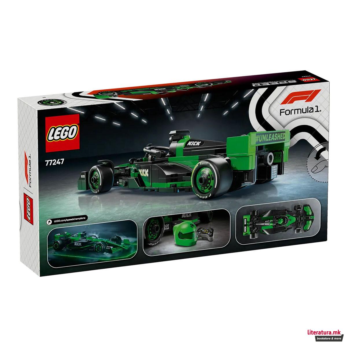 LEGO коцки, Speed Champions, KICK Sauber F1® Team C44 Race Car 