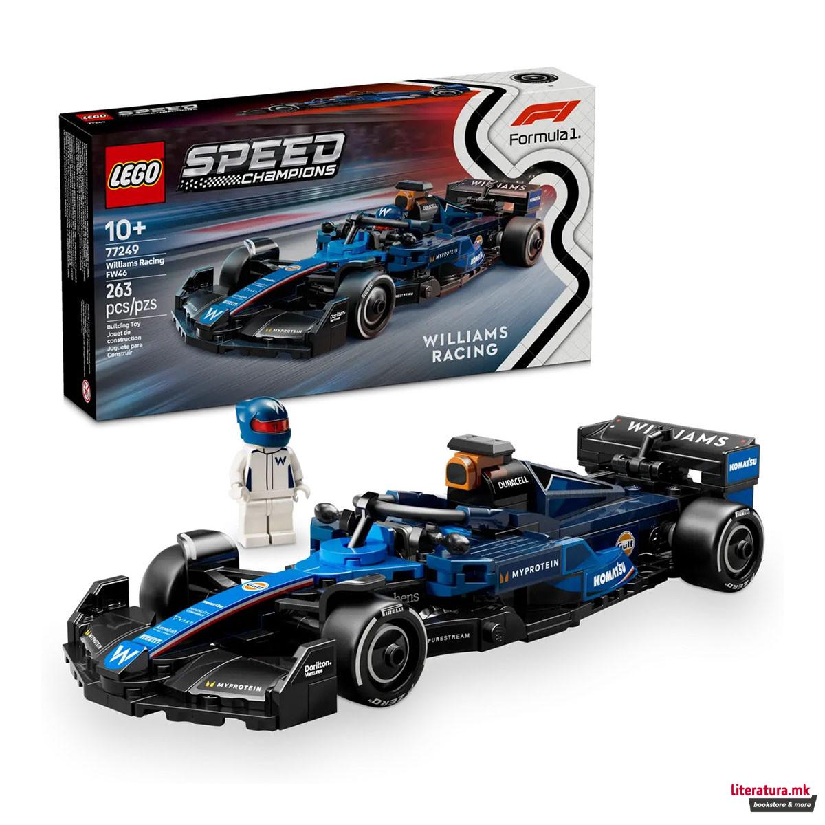 LEGO коцки, Speed Champions, Williams Racing FW46 F1® Race Car 