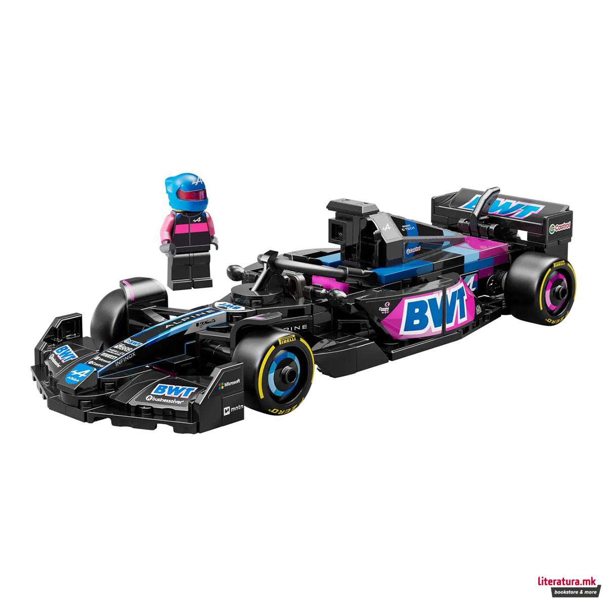 LEGO коцки, Speed Champions, BWT Alpine F1® Team A524 Race Car 