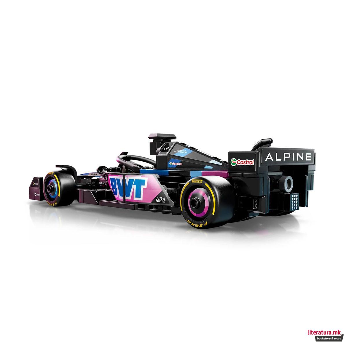 LEGO коцки, Speed Champions, BWT Alpine F1® Team A524 Race Car 