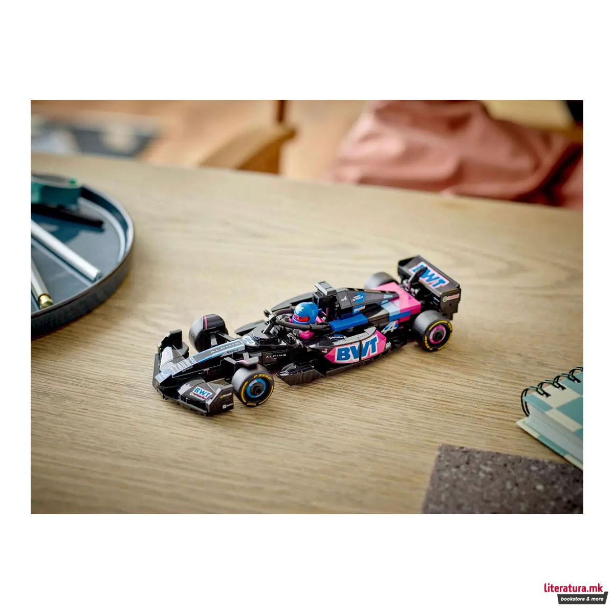 LEGO коцки, Speed Champions, BWT Alpine F1® Team A524 Race Car 