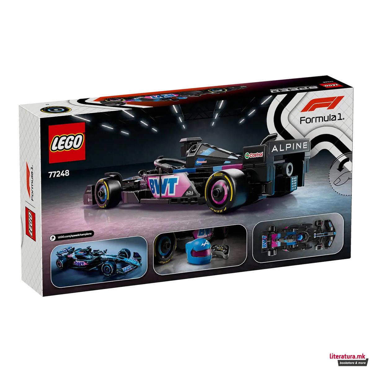 LEGO коцки, Speed Champions, BWT Alpine F1® Team A524 Race Car 