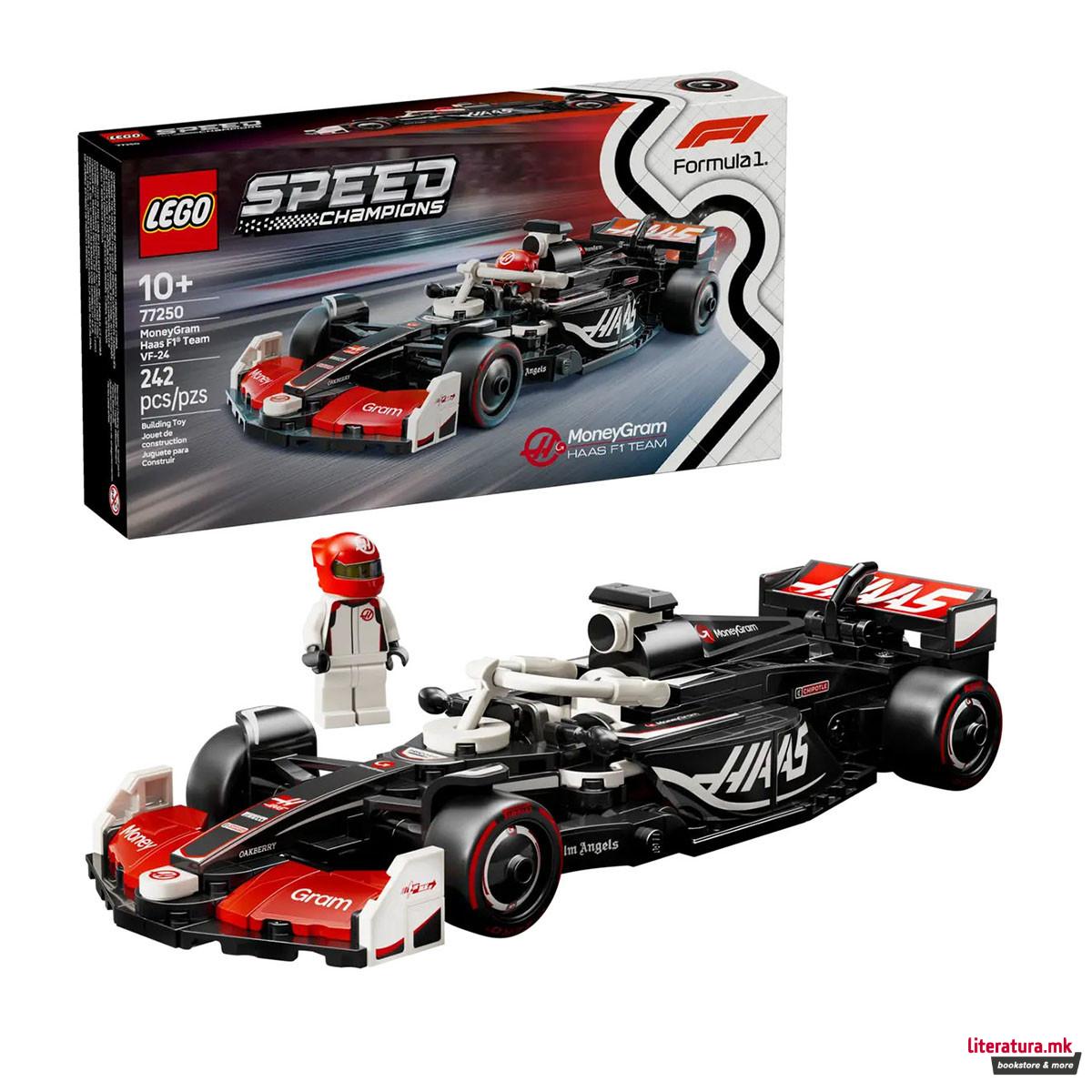 LEGO коцки, Speed Champions, MoneyGram Haas F1® Team VF-24 Race Car 