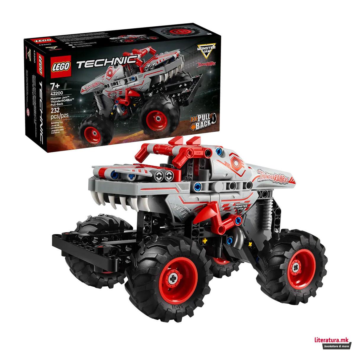 LEGO коцки, Technic, Monster Jam™ ThunderROARus™ Pull-Back 
