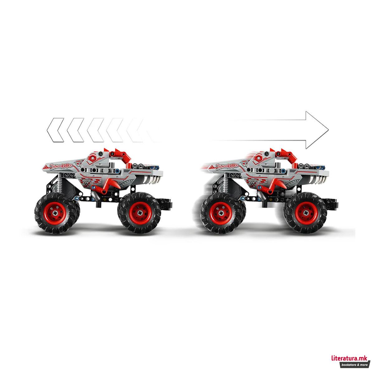 LEGO коцки, Technic, Monster Jam™ ThunderROARus™ Pull-Back 