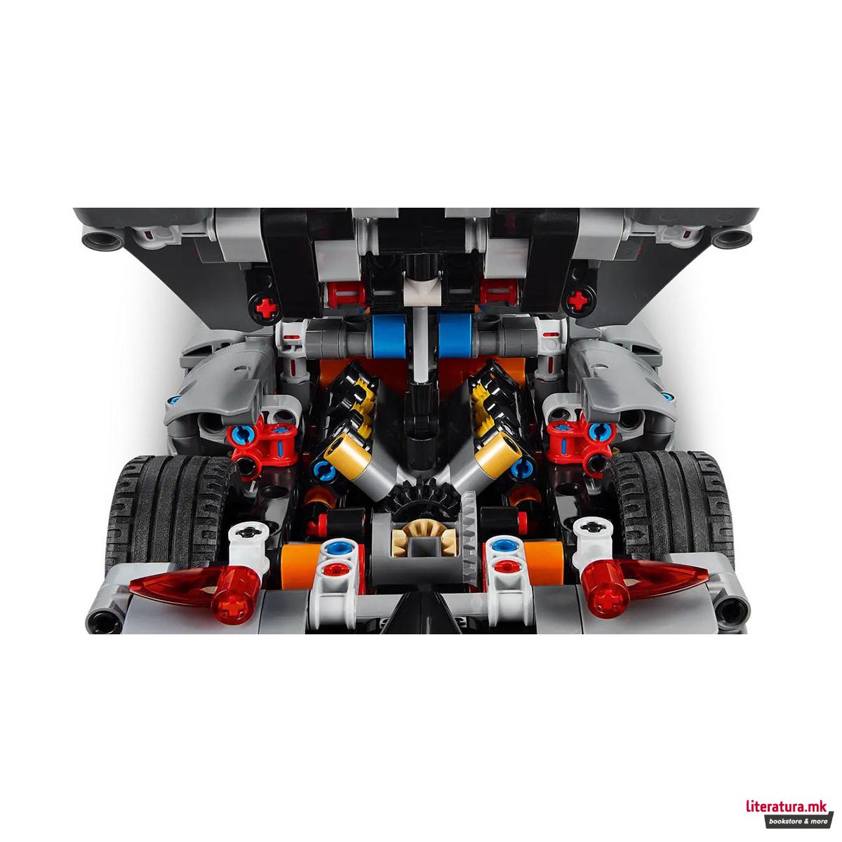LEGO коцки, Technic, Koenigsegg Jesko Absolut Grey Hypercar 