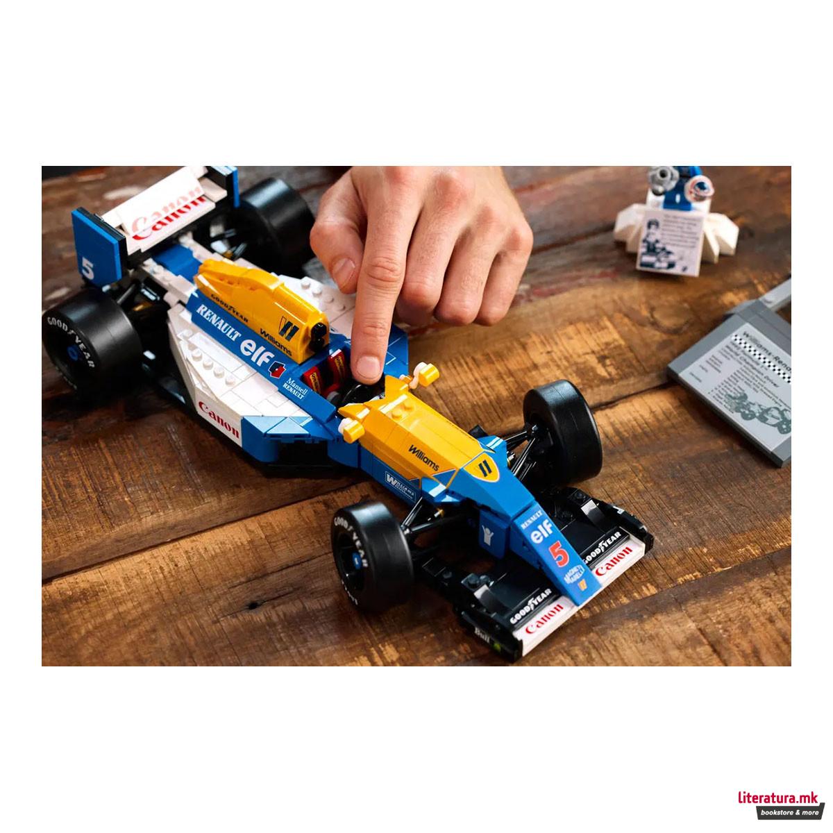 LEGO коцки, Icons, Williams Racing FW14B & Nigel Mansell 