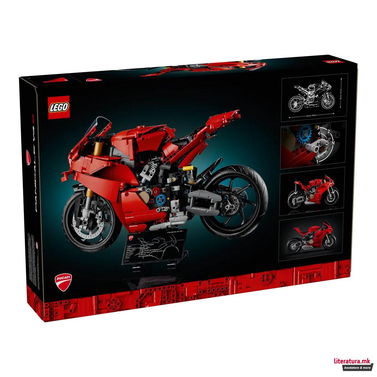 LEGO коцки, Technic, Ducati Panigale V4 S Motorcycle 