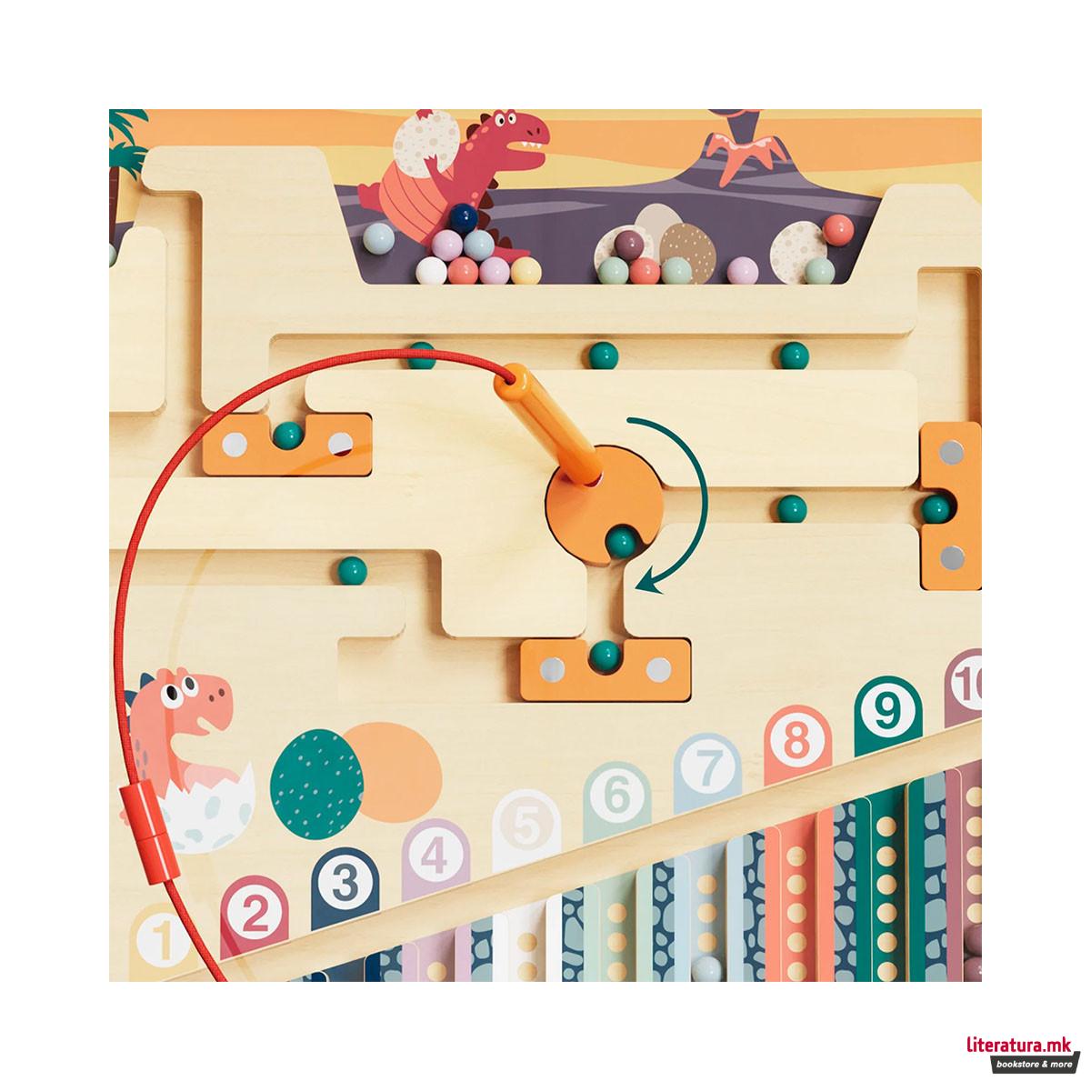 Едукативна игра Dinosaur Egg Maze 
