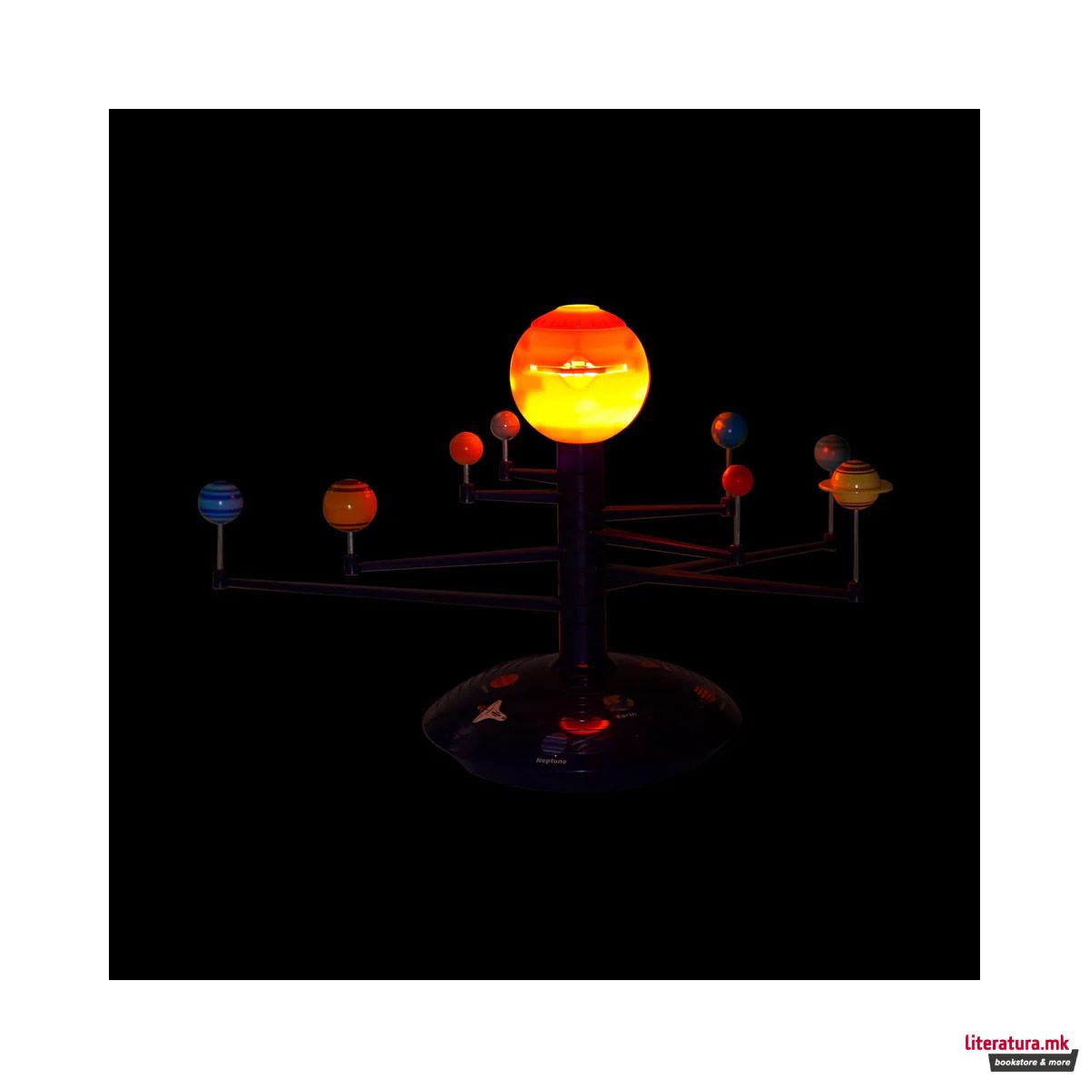 СТЕМ сет Science Can: Solar System Planetary Projector 