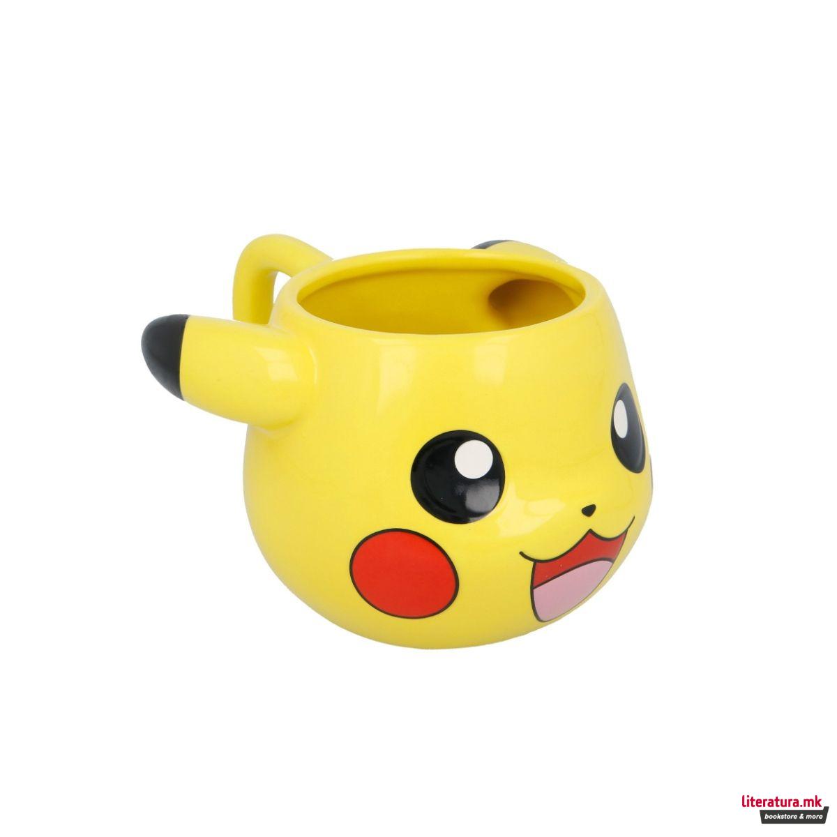 3Д шолја, Pokemon - Pikachu, 500 ml