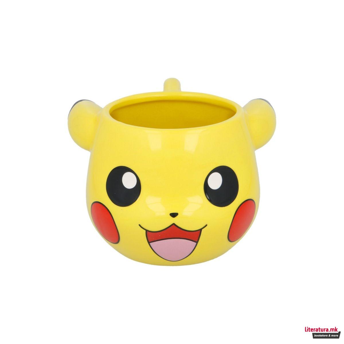 3Д шолја, Pokemon - Pikachu, 500 ml
