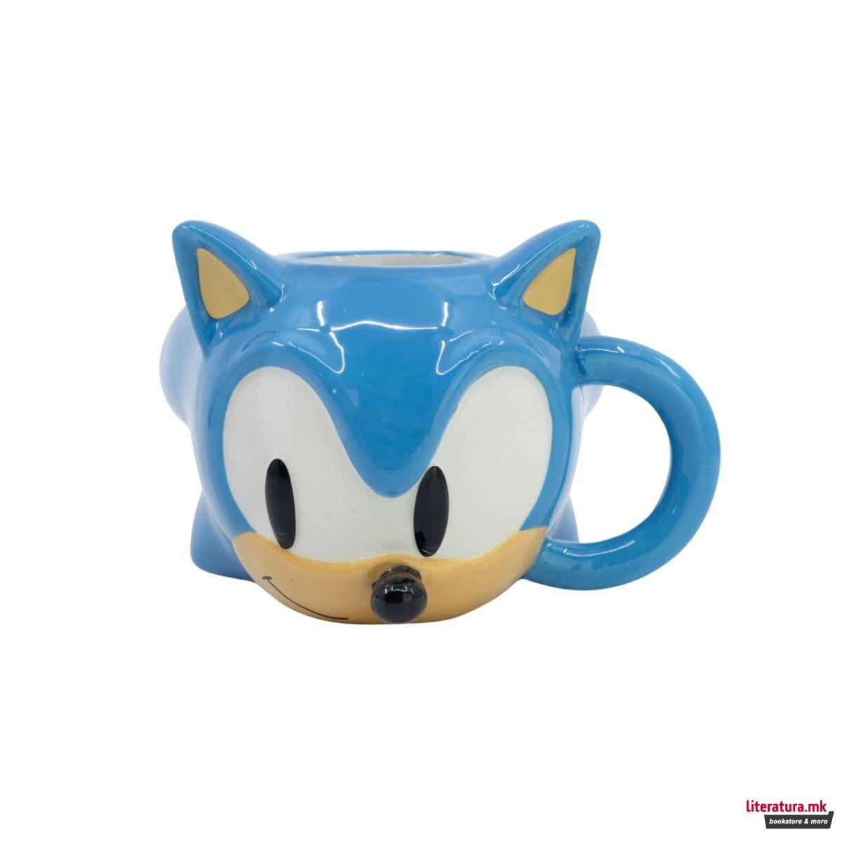 3Д шолја, Sonic The Hedgehog, 400 ml 