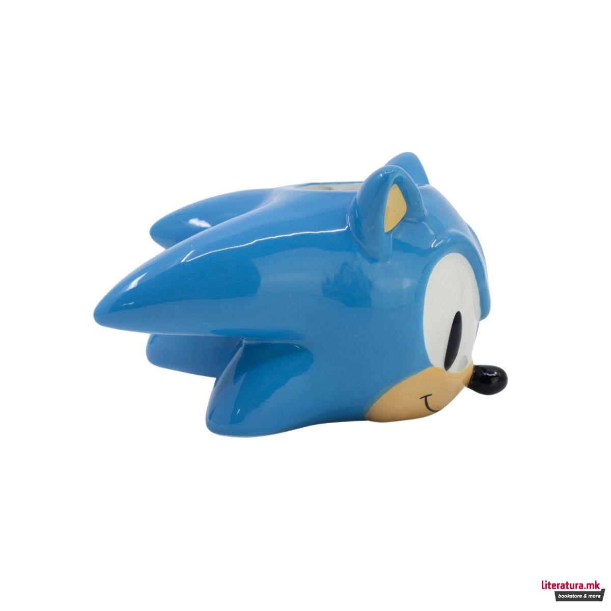 3Д шолја, Sonic The Hedgehog, 400 ml 