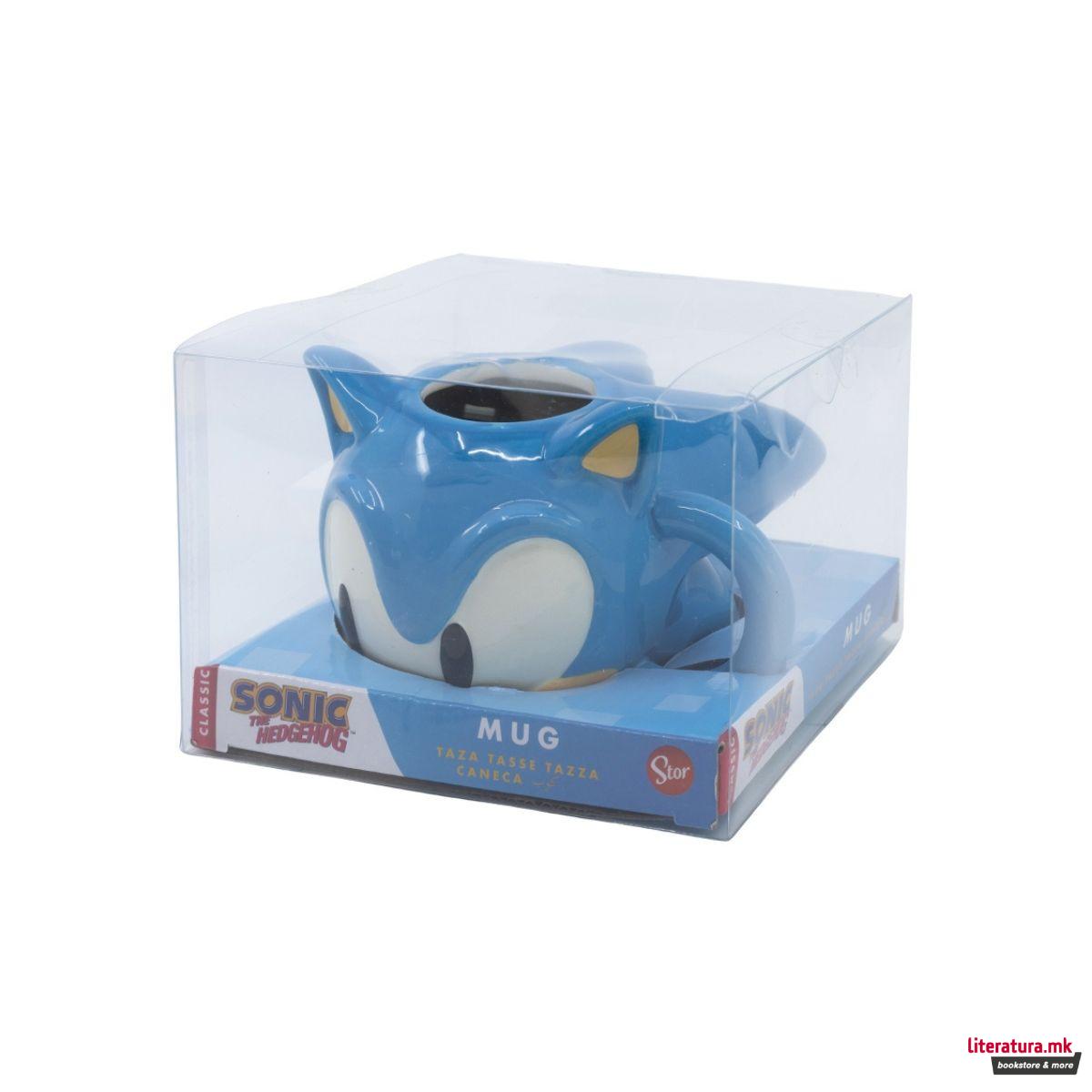 3Д шолја, Sonic The Hedgehog, 400 ml 