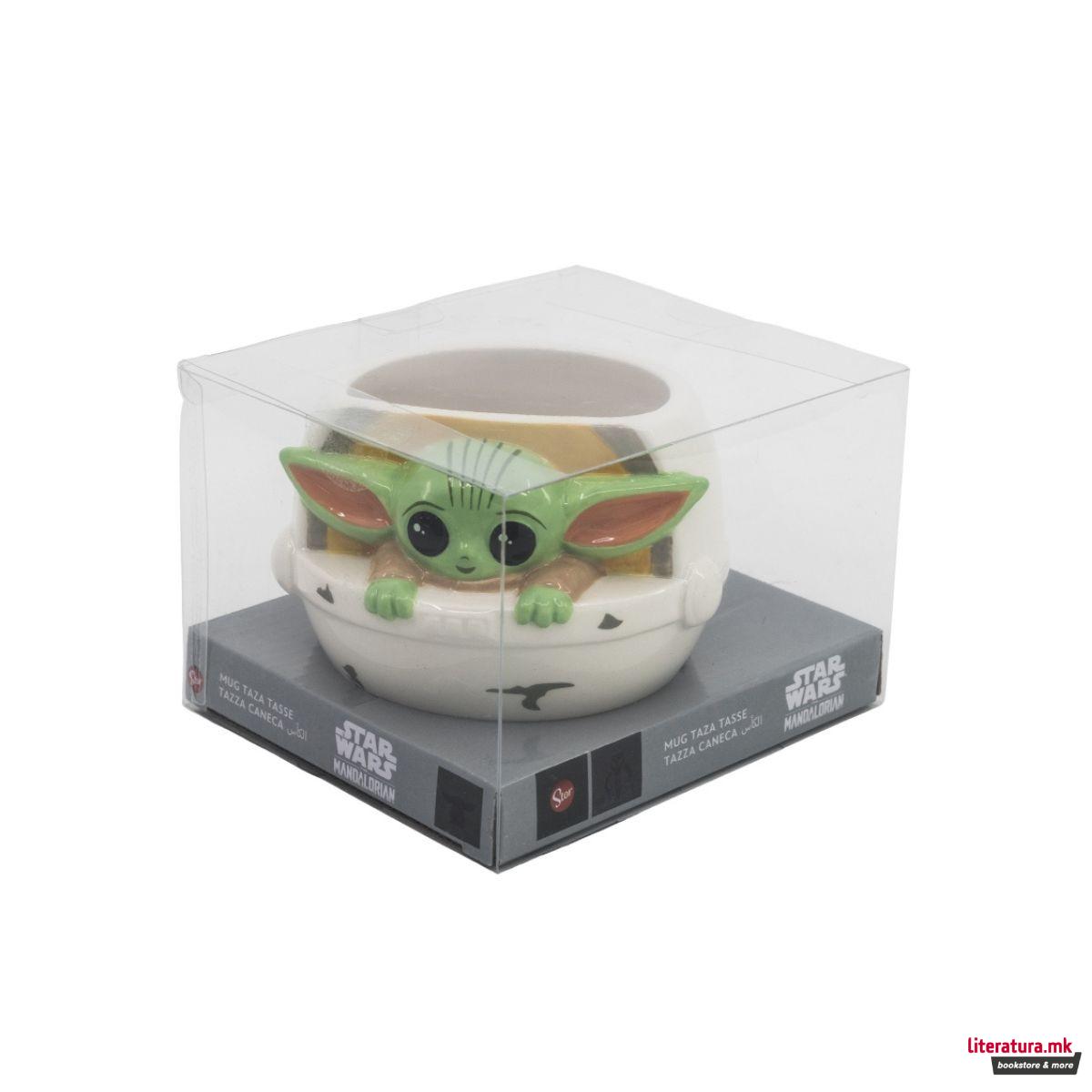 3Д шолја, The Mandalorian - Grogu, 455 ml 