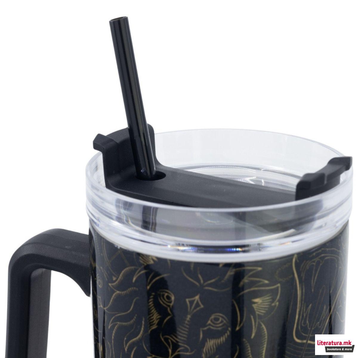 Термос со сламка, Harry Potter - Dumbledore's Army, 940 ml 