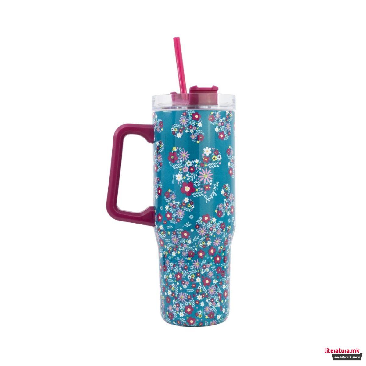 Термос со сламка, Mickey Mouse - Chill, 940 ml 