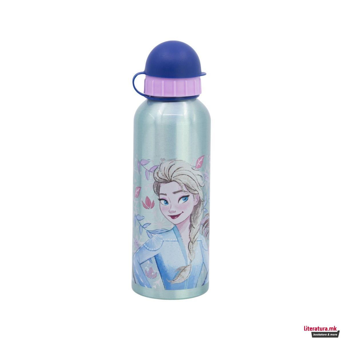 Детско алуминиумско шише, Frozen, 530 ml 