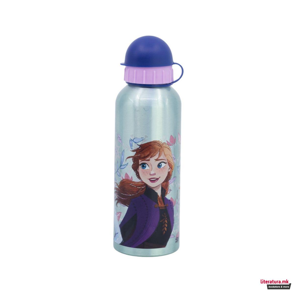 Детско алуминиумско шише, Frozen, 530 ml 