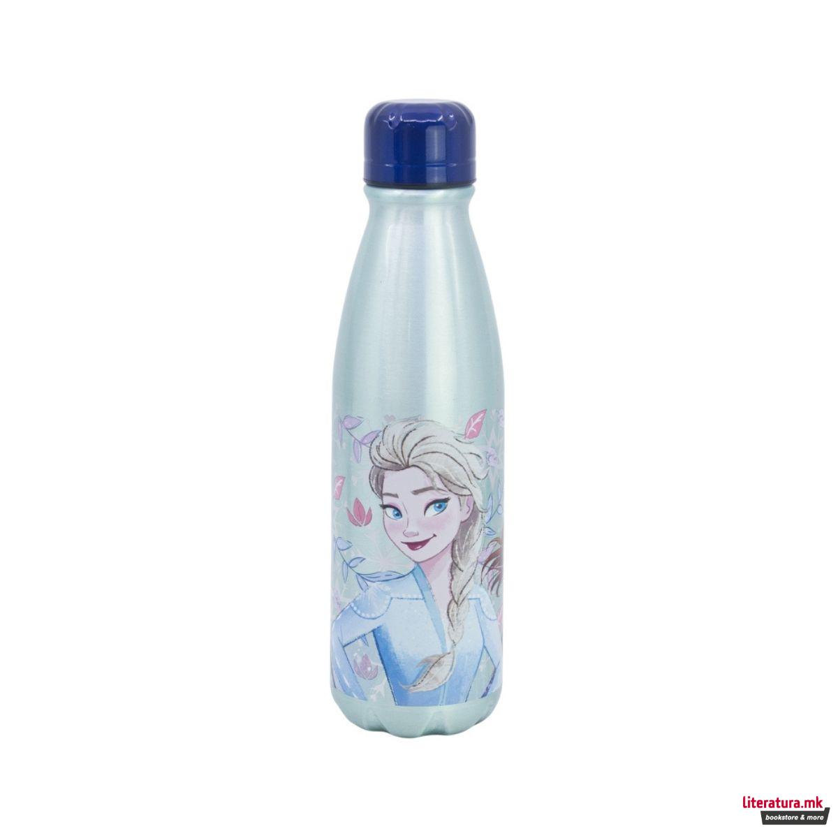Детско алуминиумско шише, Frozen, 600 ml 
