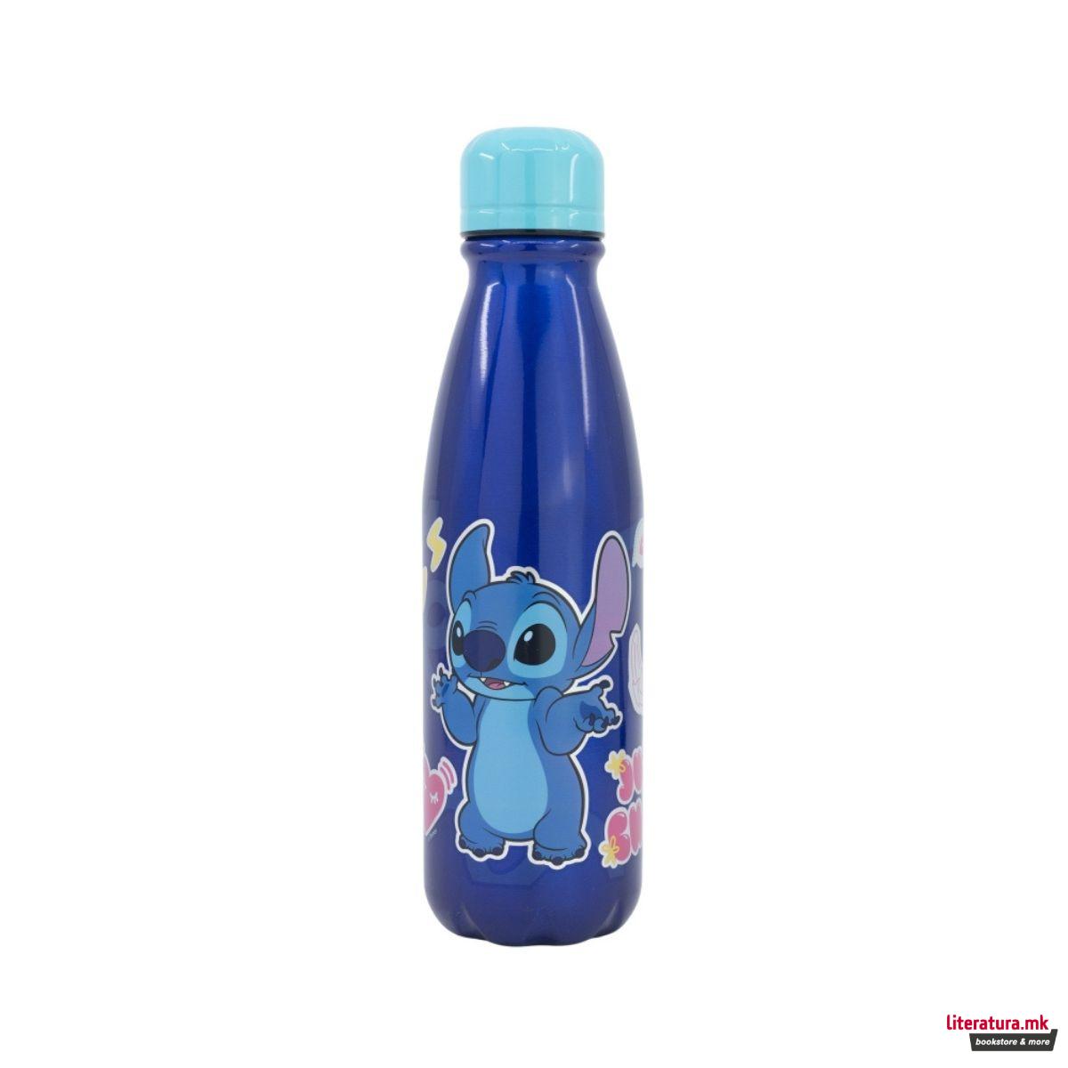 Детско алуминиумско шише, Stitch, 600 ml 