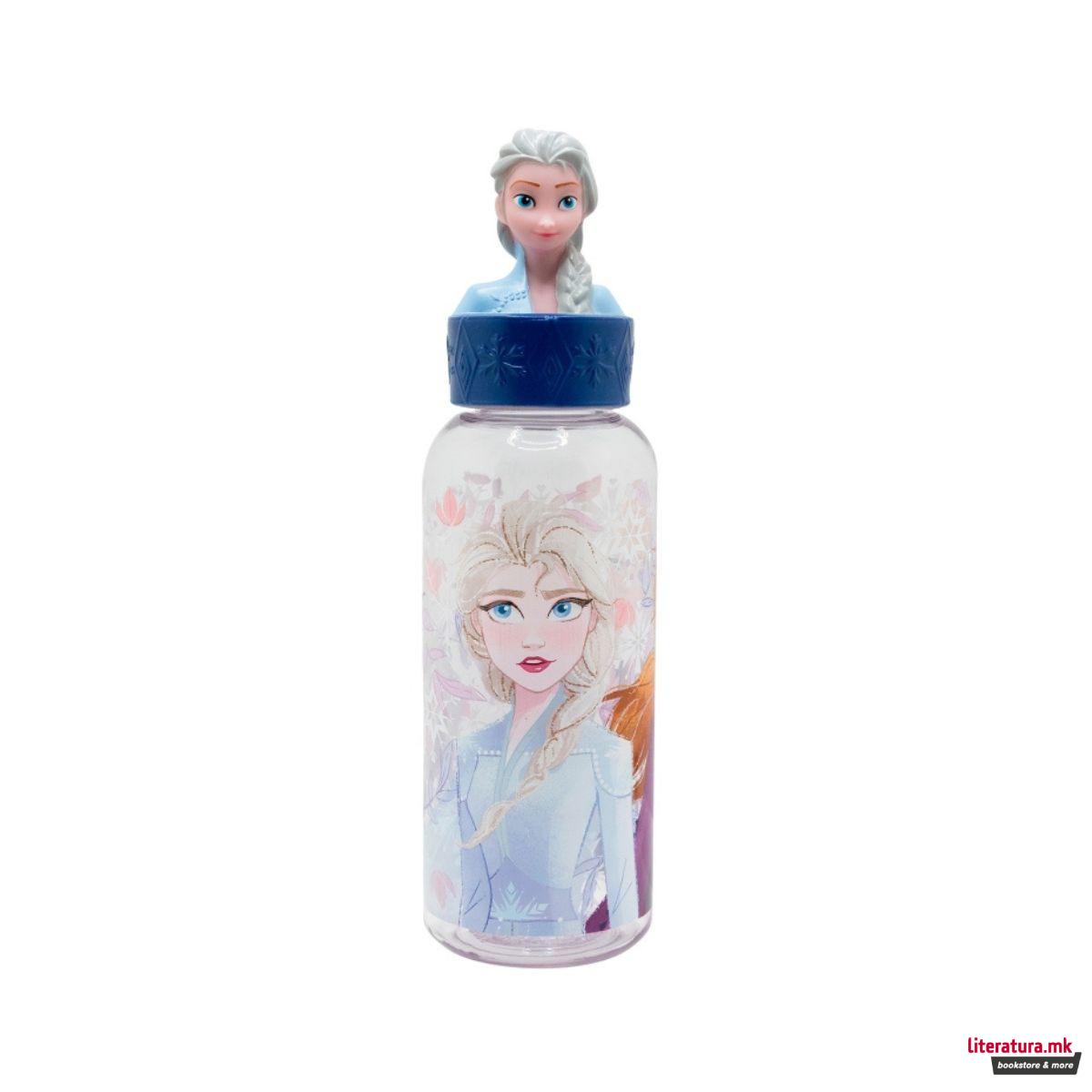 Детско шише со 3Д фигура, Frozen, 560 ml 