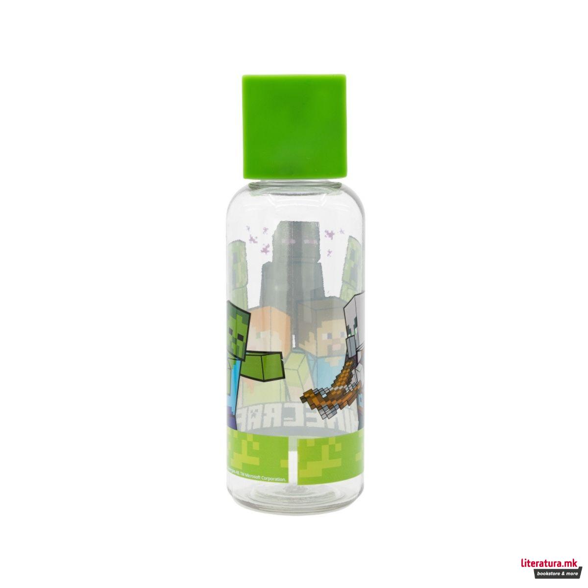 Детско шише со 3Д фигура, Minecraft, 560 ml 