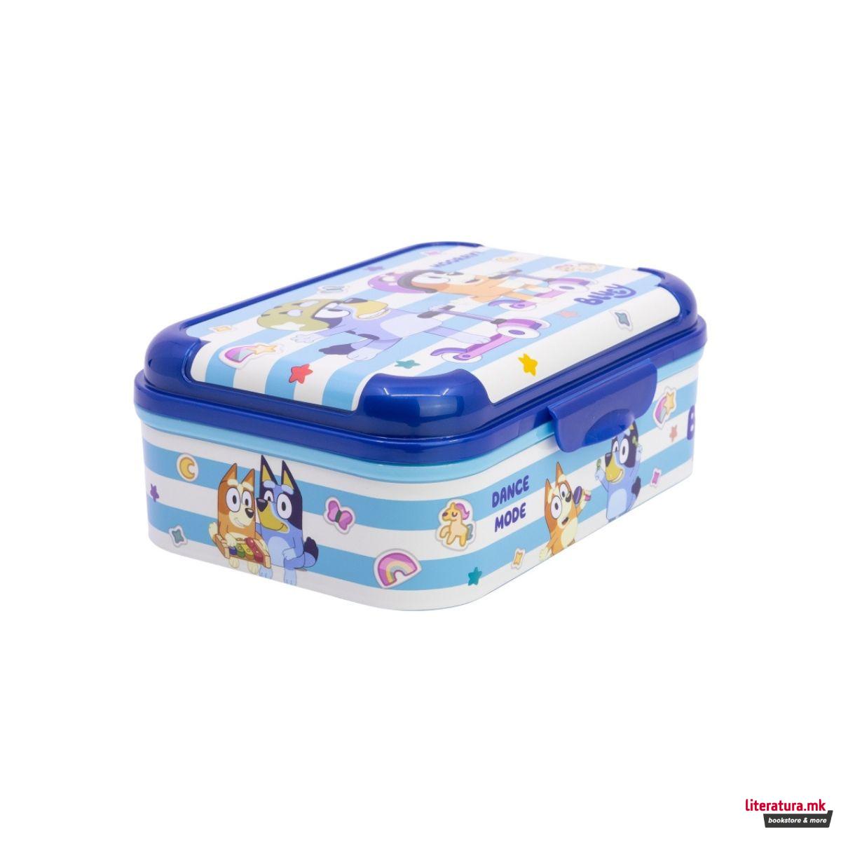 Кутија за ужинка со една преграда, Bluey 