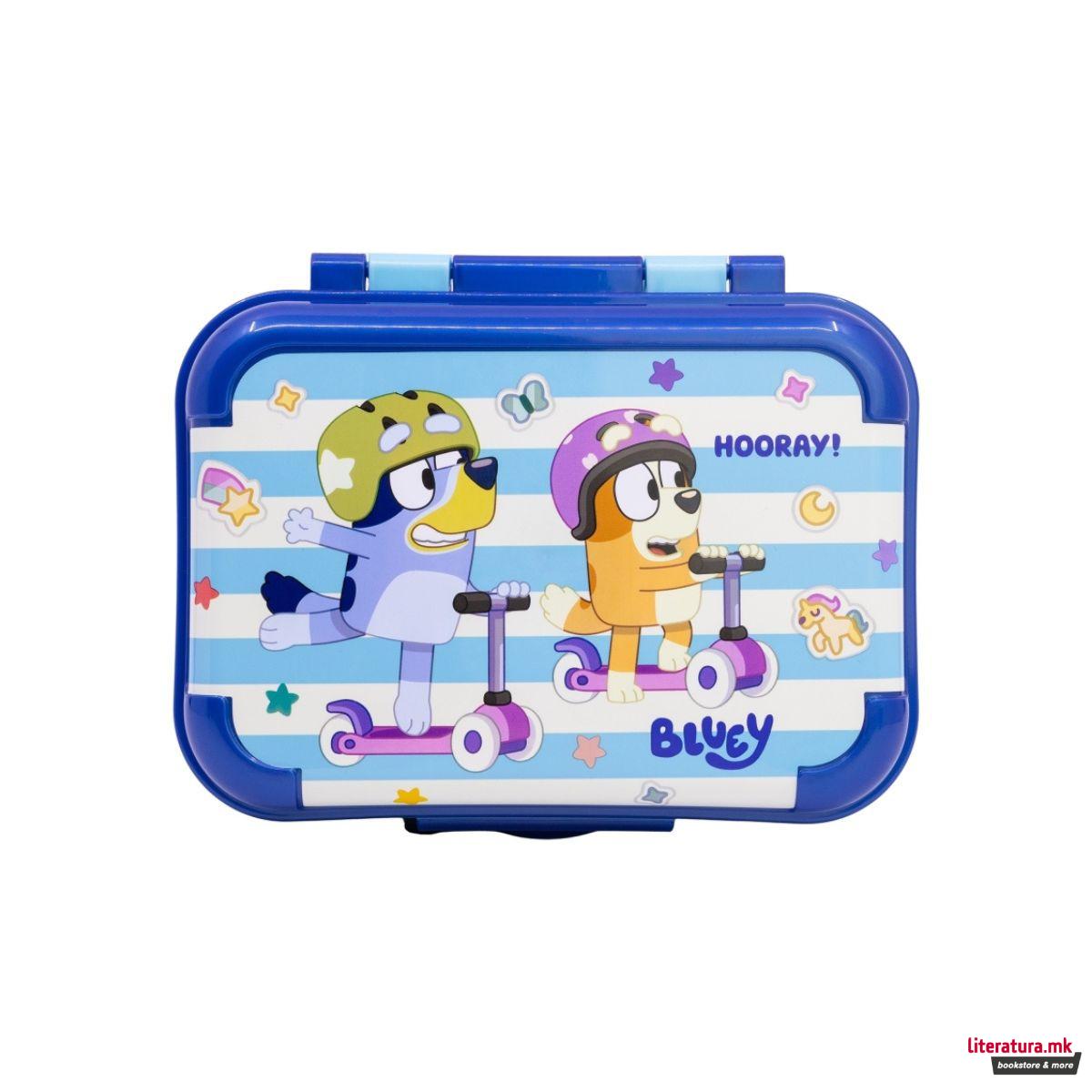 Кутија за ужинка со една преграда, Bluey 
