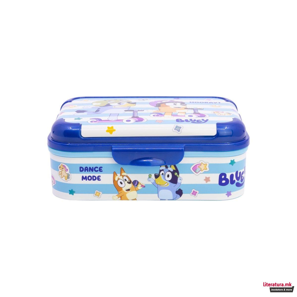 Кутија за ужинка со една преграда, Bluey 