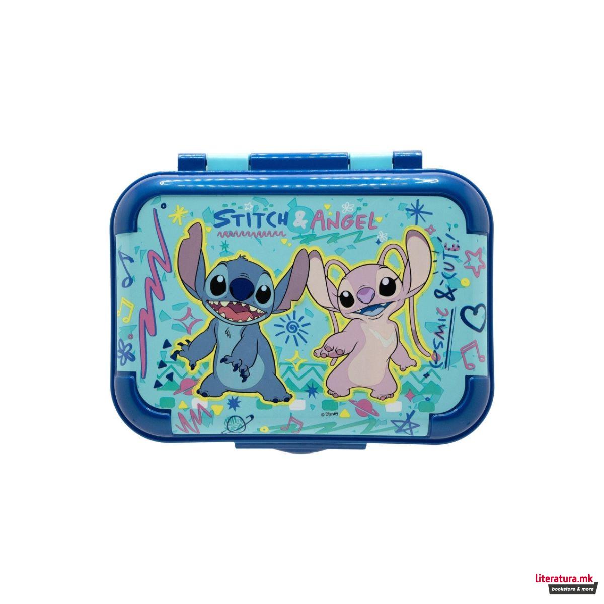 Кутија за ужинка со една преграда, Stitch 