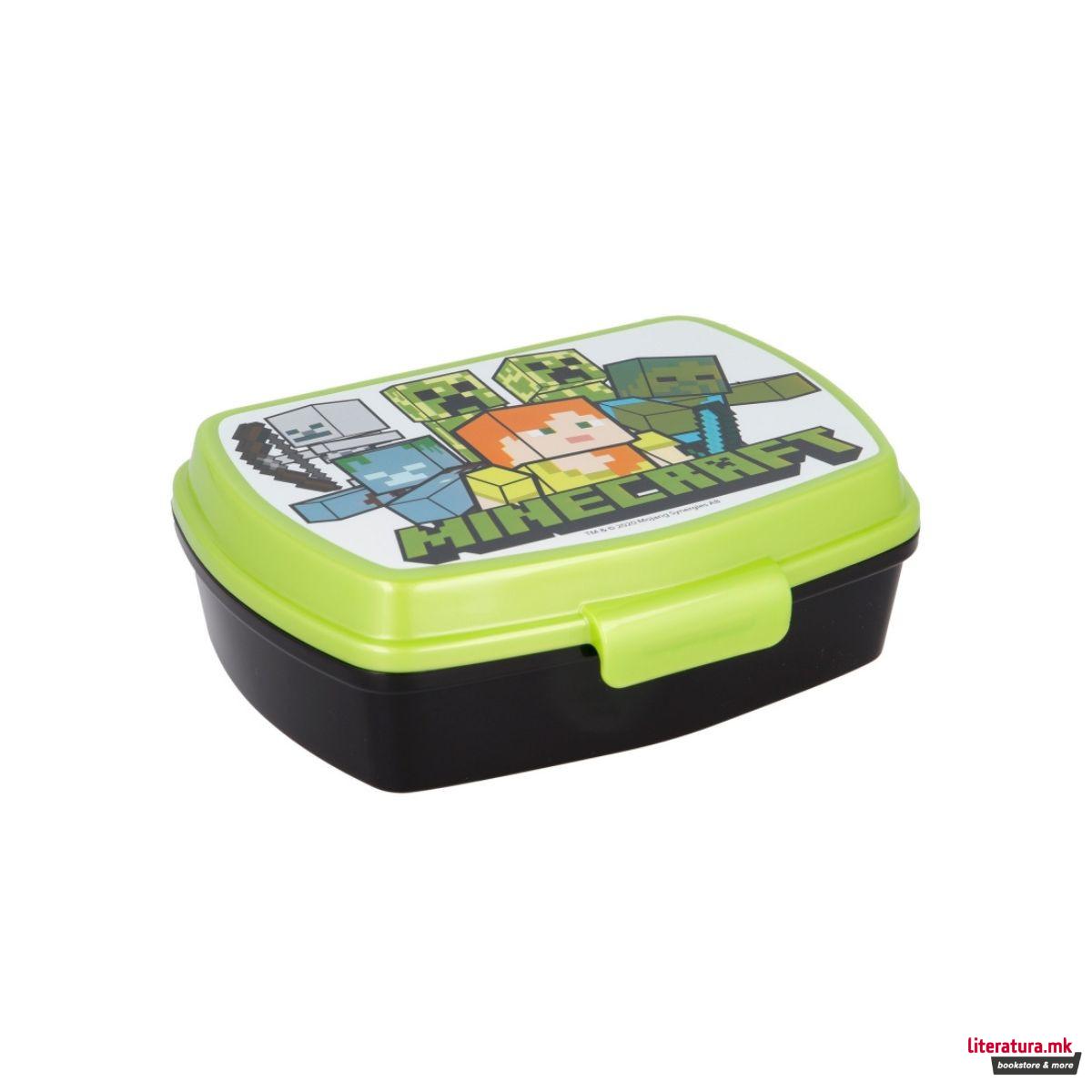 Кутија за ужинка со една преграда, Minecraft 