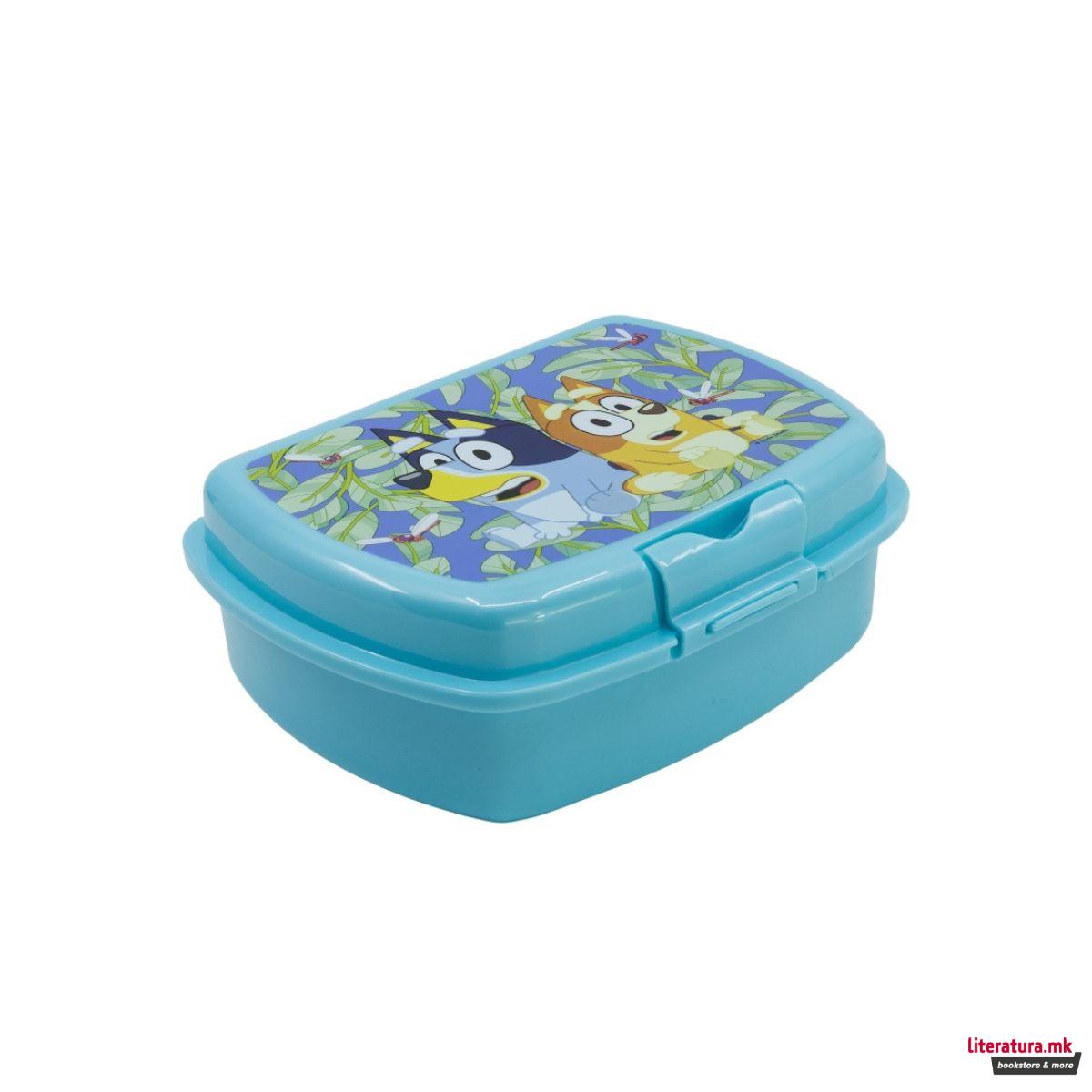 Кутија за ужинка со една преграда, Bluey 3 