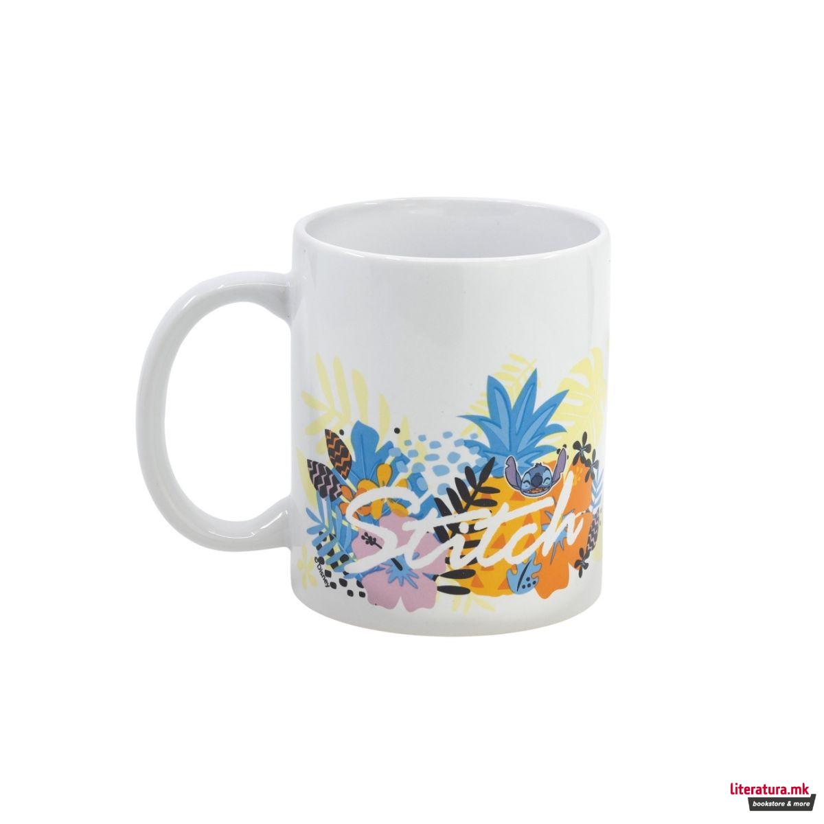 Шолја, Stitch - Tropical, 325 ml 